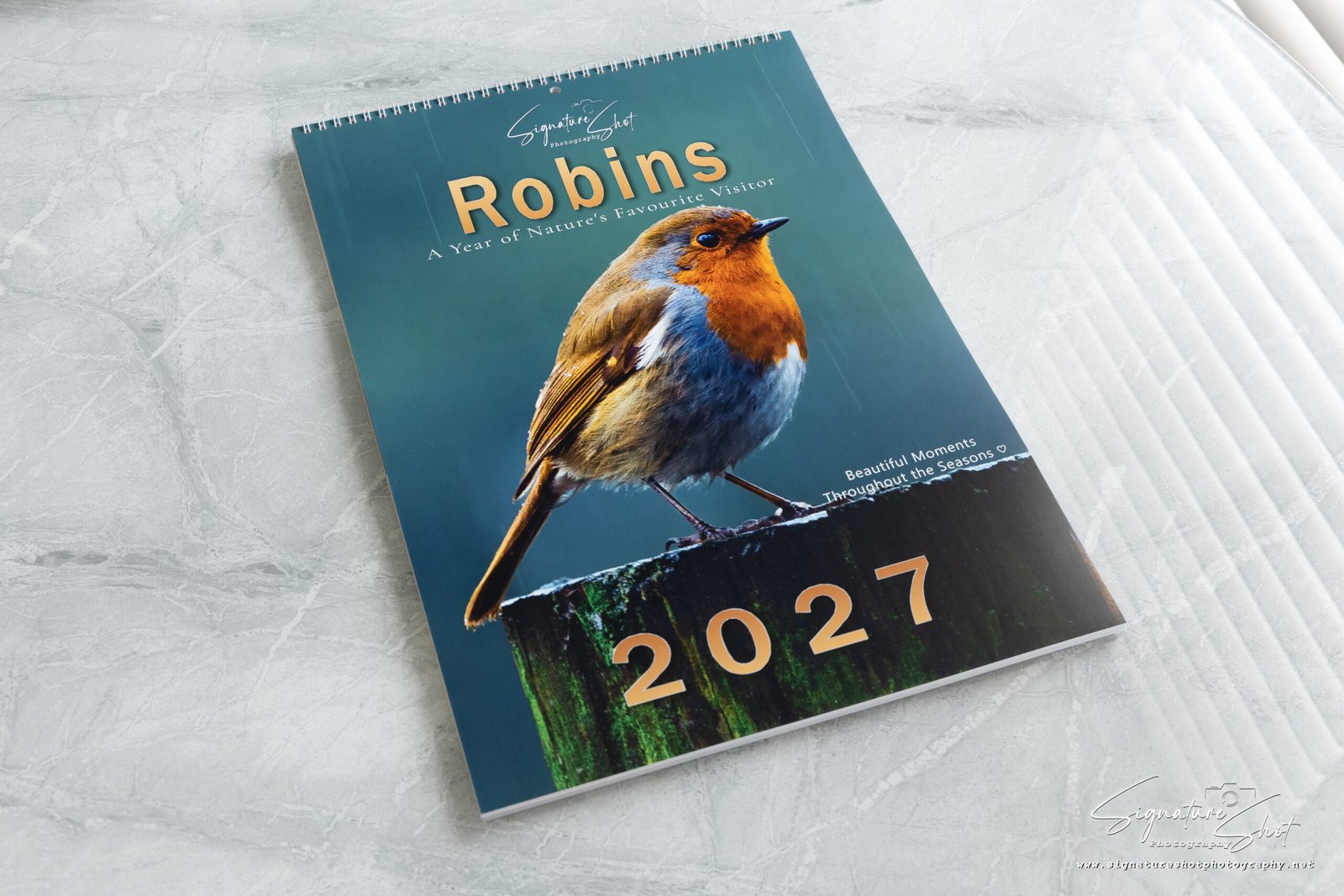 Finished Robin 2027 calendar